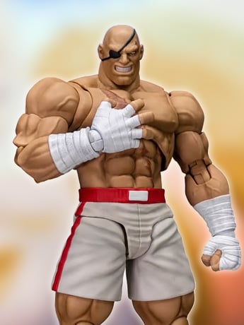 Storm CollectiblesストリートファイターII サガット 1/12 Street Fighter II Sagat 1/12 Scale Figure