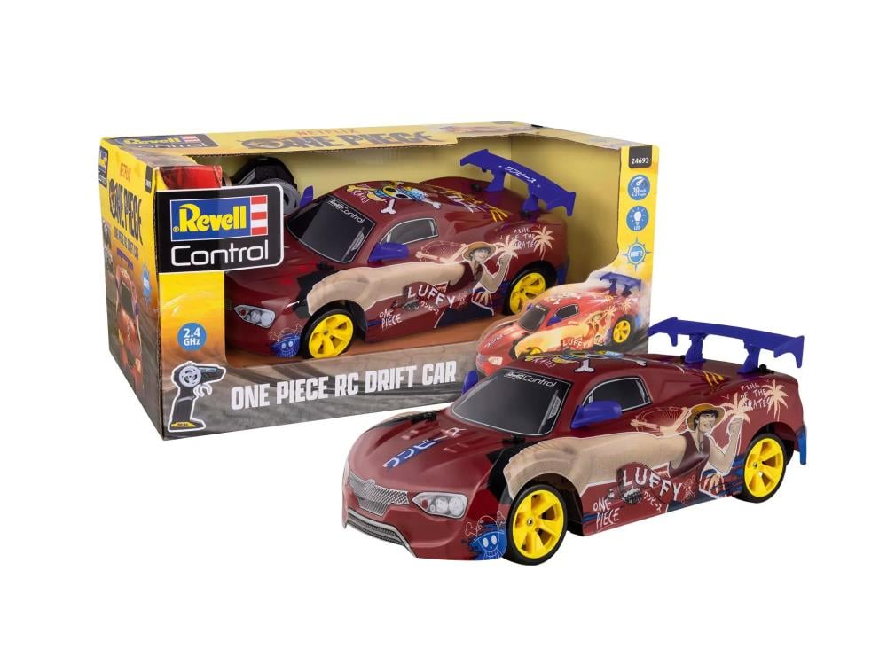 One Piece (Netflix) Revell Control Luffy 1/18 Scale R/C Itasha Drift Car Gallery Image 9