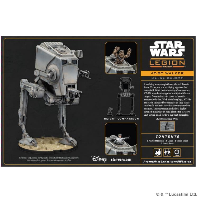 Star Wars: Legion AT-ST Walker Expansion Gallery Image 3