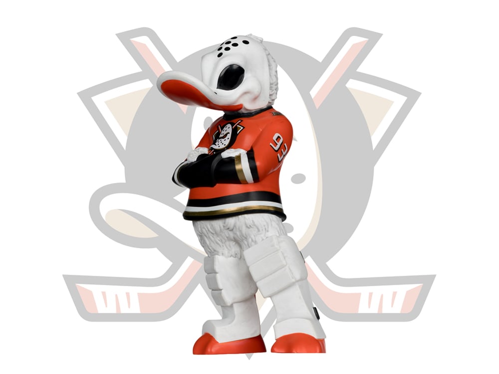 NHL SportsPicks Anaheim Ducks Wild Wing Vinyl Mascot Figure Gallery Image 1