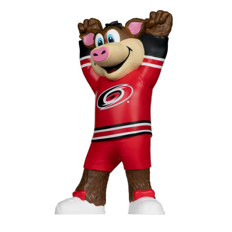 NHL SportsPicks Carolina Hurricanes Stormy the Ice Hog Vinyl Mascot Figure Gallery Image 4