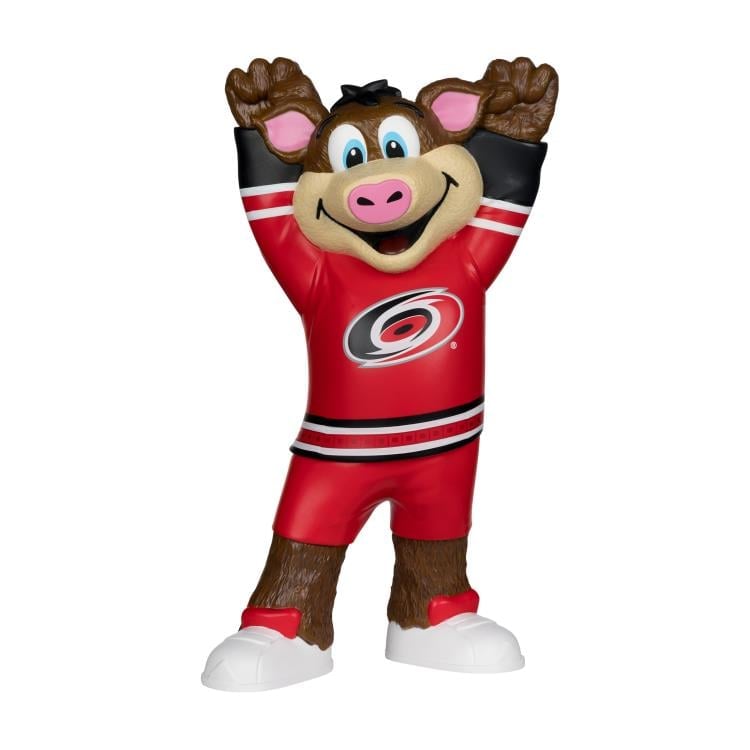 NHL SportsPicks Carolina Hurricanes Stormy the Ice Hog Vinyl Mascot Figure Gallery Image 5