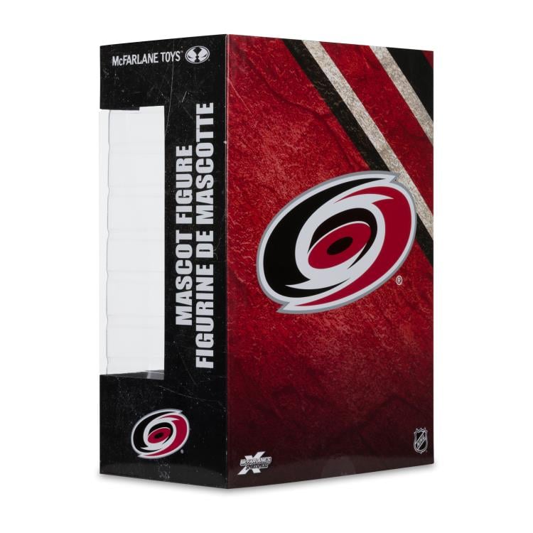 NHL SportsPicks Carolina Hurricanes Stormy the Ice Hog Vinyl Mascot Figure Gallery Image 11