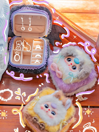 Baby Three Jewelry Box Random Vinyl Plush Toy Gallery Image 2