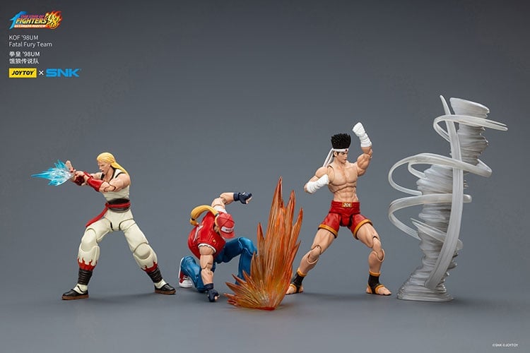 KOF ‘98 テリー アンディ ジョー東 フィギュア 餓狼伝説 餓狼チーム KOF '98 テリー アンディ ジョー東 フィギュア 餓狼伝説 餓狼チーム