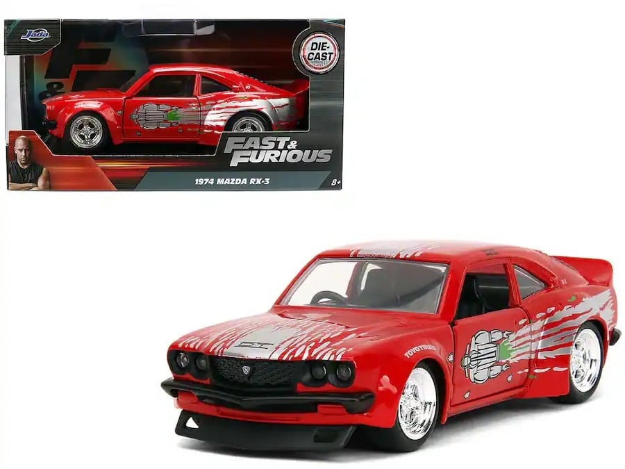 Fast & Furious 1974 Mazda RX-3 1/32 Scale Die-Cast Model
