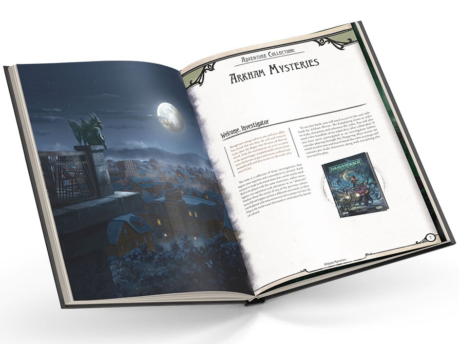 Arkham Horror: The Roleplaying Game Arkham Mysteries Adventure Guide Gallery Image 5