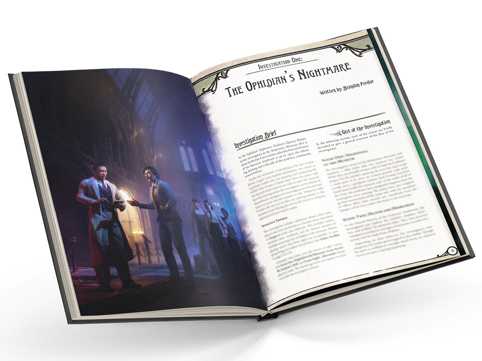 Arkham Horror: The Roleplaying Game Arkham Mysteries Adventure Guide Gallery Image 6