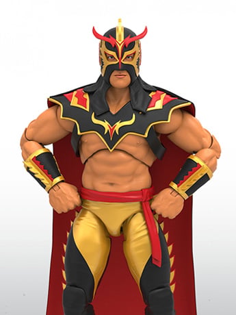 Legends of Lucha Libre Ultimo Dragon Premium Collector Action Figure Gallery Image 2