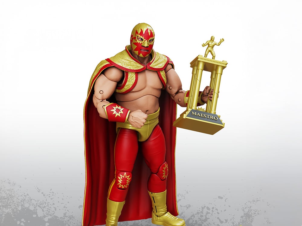 Legends of Lucha Libre El Solar Premium Collector Action Figure Gallery Image 1