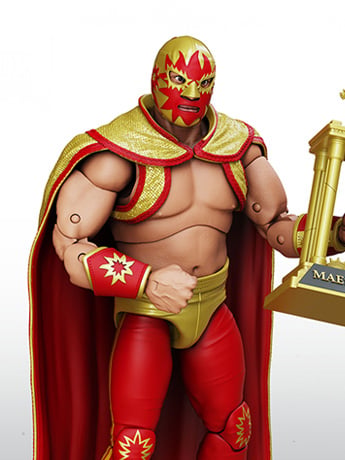 Legends of Lucha Libre El Solar Premium Collector Action Figure Gallery Image 2