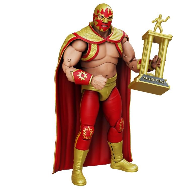 Legends of Lucha Libre El Solar Premium Collector Action Figure Gallery Image 3