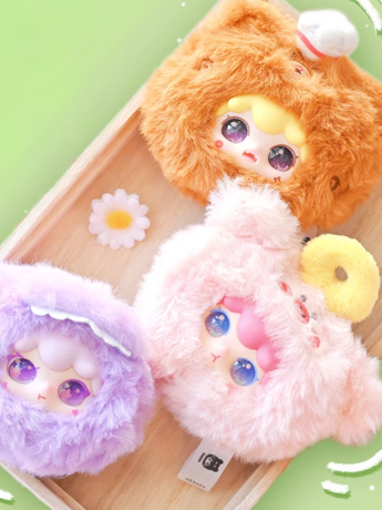 Kimipapa Animal Series Box of 8 Random Vinyl Plush Pendants Gallery Image 2