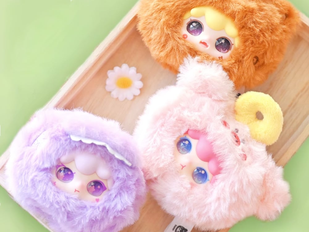 Kimipapa Animal Series Box of 8 Random Vinyl Plush Pendants Gallery Image 1