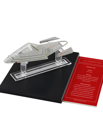 Star Trek: Voyager Starship Library Vol. 7 U.S.S. Voyager Ship & Book Set Gallery Image 2