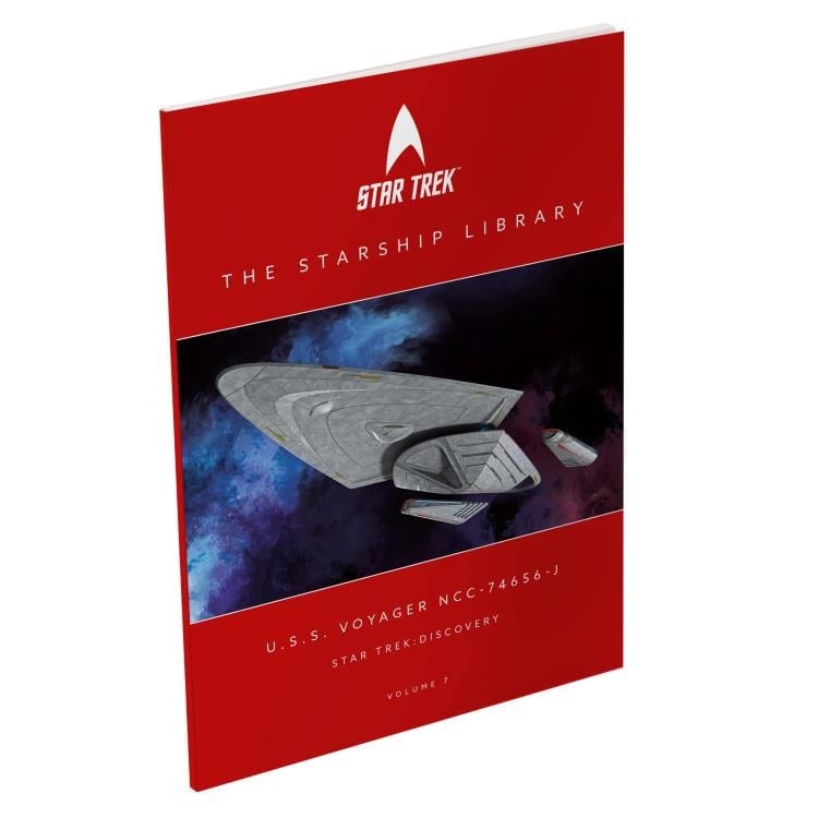 Star Trek: Voyager Starship Library Vol. 7 U.S.S. Voyager Ship & Book Set Gallery Image 4