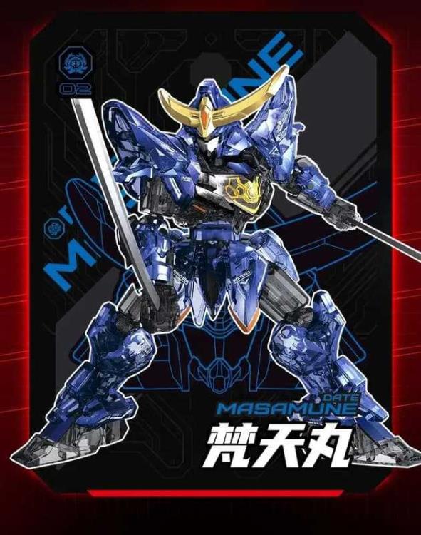 Progenitor Effect Series Takeda Shingen, Date Masamune, Lancelot of the Lake & Wu Chenghou Limited Edition Model Kit Set Gallery Image 6
