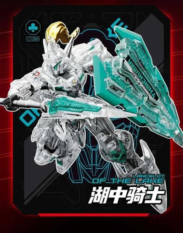Progenitor Effect Series Takeda Shingen, Date Masamune, Lancelot of the Lake & Wu Chenghou Limited Edition Model Kit Set Gallery Image 4