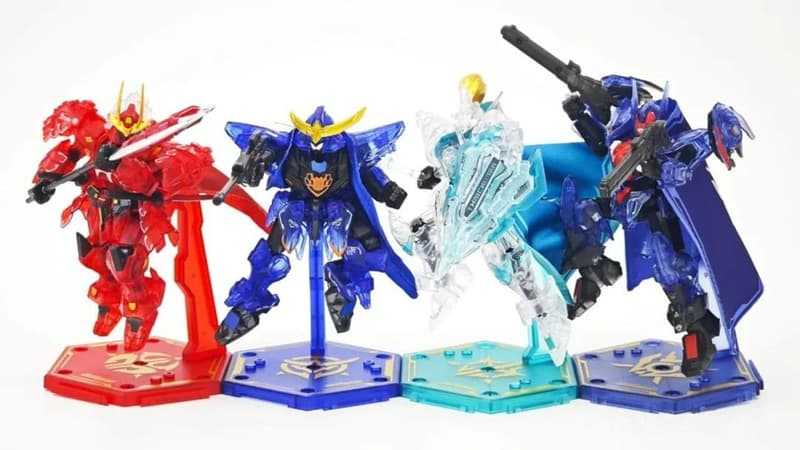 Progenitor Effect Series Takeda Shingen, Date Masamune, Lancelot of the Lake & Wu Chenghou Limited Edition Model Kit Set Gallery Image 3