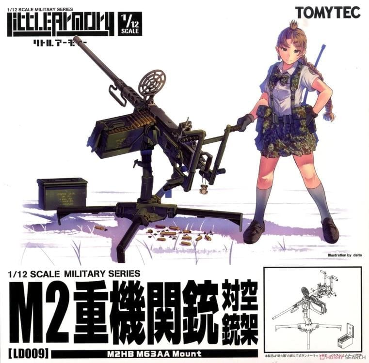 Little Armory LD009 M2 Heavy Machine Gun 1/12 Scale Accessory Set Gallery Image 36