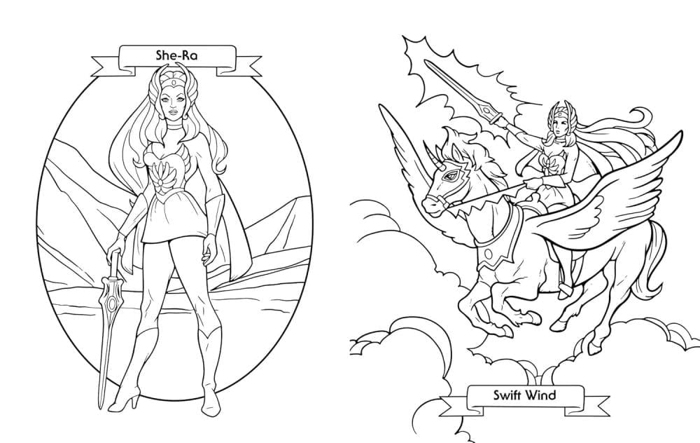 Masters of the Universe: Retro Power! Coloring Book Gallery Image 7