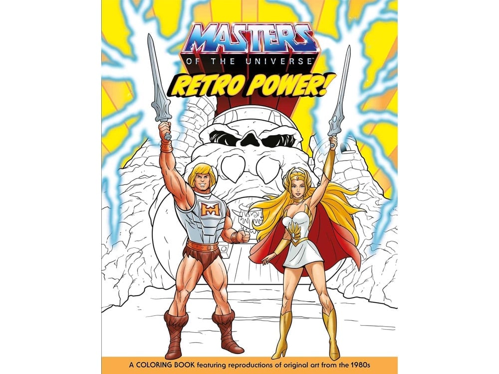 Masters of the Universe: Retro Power! Coloring Book Gallery Image 1
