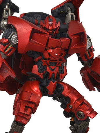 Transformers Masterpiece Movie Next Series MPMN-02 Sideswipe (Red) Gallery Image 2