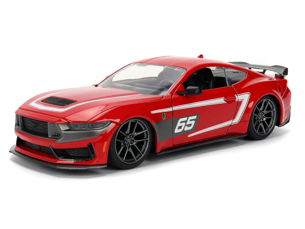 Bigtime Muscle 2024 Ford Mustang Dark Horse 1/24 Scale Die-Cast Model Gallery Image 1