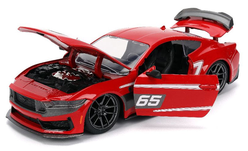 Bigtime Muscle 2024 Ford Mustang Dark Horse 1/24 Scale Die-Cast Model Gallery Image 4