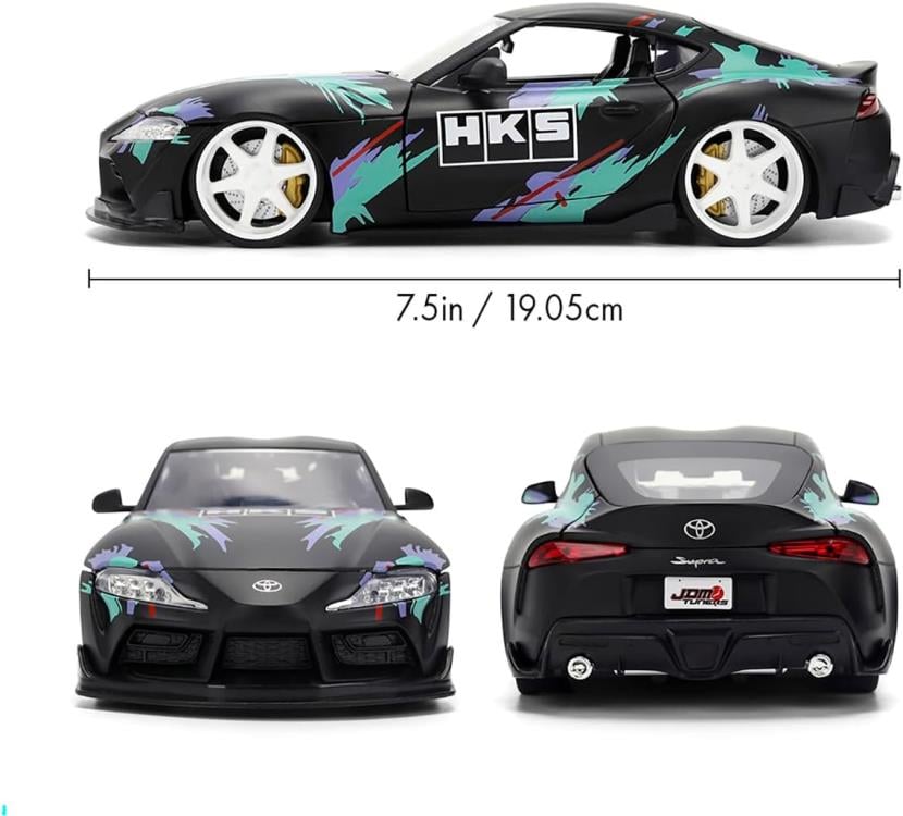Japan's Domestic Market 2020 Toyota GR Supra 1/24 Scale Die-Cast Model Gallery Image 7