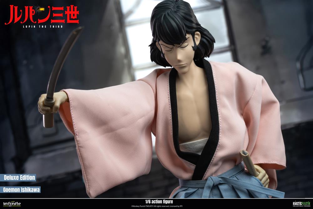 Lupin the Third L'Avventura Italiana Goemon Ishikawa XIII (Deluxe Edition) 1/6 Scale Action Figure Gallery Image 8