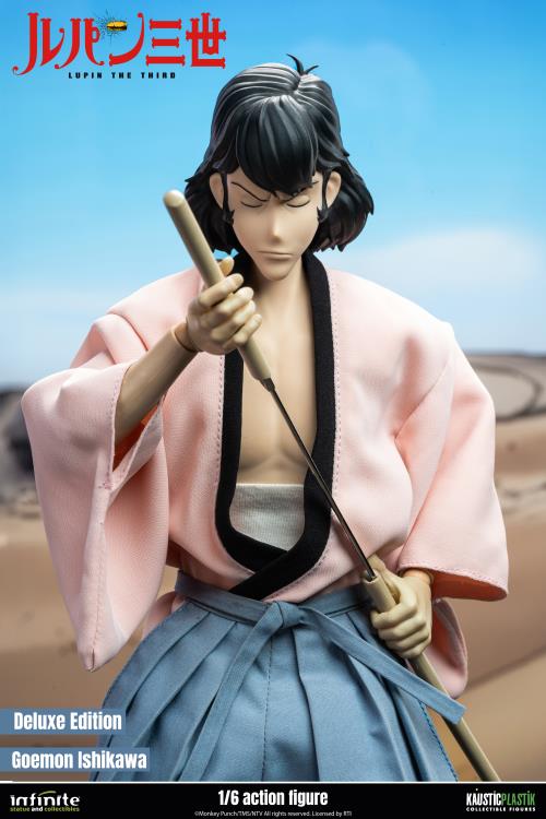 Lupin the Third L'Avventura Italiana Goemon Ishikawa XIII (Deluxe Edition) 1/6 Scale Action Figure Gallery Image 7