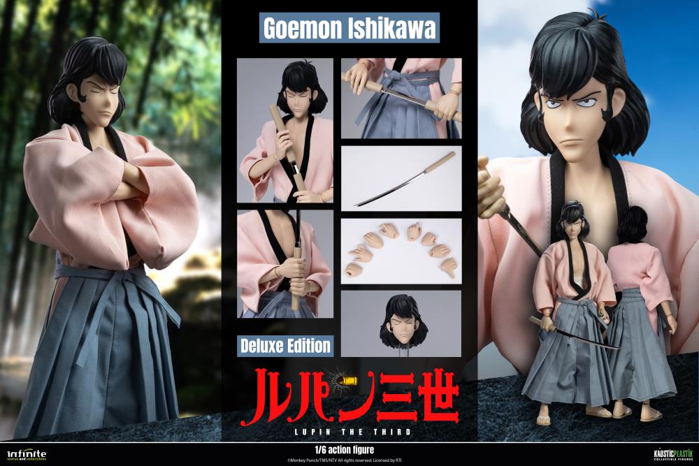 Lupin the Third L'Avventura Italiana Goemon Ishikawa XIII (Deluxe Edition) 1/6 Scale Action Figure Gallery Image 19