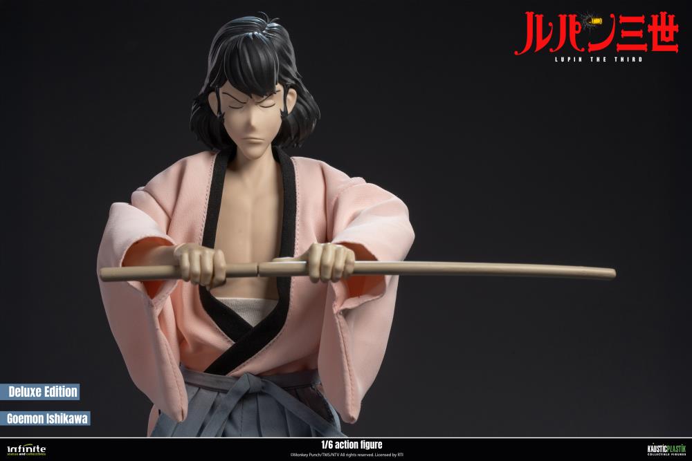 Lupin the Third L'Avventura Italiana Goemon Ishikawa XIII (Deluxe Edition) 1/6 Scale Action Figure Gallery Image 18
