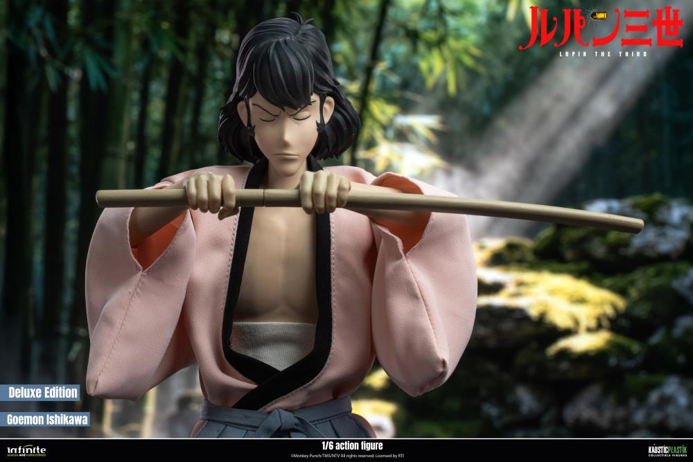 Lupin the Third L'Avventura Italiana Goemon Ishikawa XIII (Deluxe Edition) 1/6 Scale Action Figure Gallery Image 5
