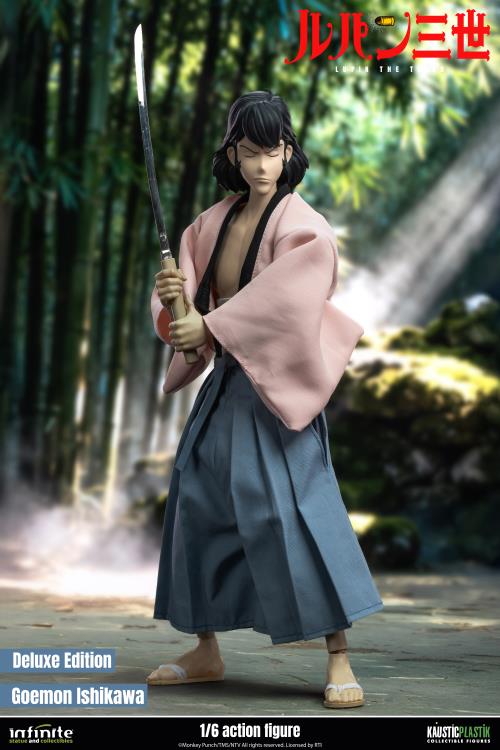 Lupin the Third L'Avventura Italiana Goemon Ishikawa XIII (Deluxe Edition) 1/6 Scale Action Figure Gallery Image 3