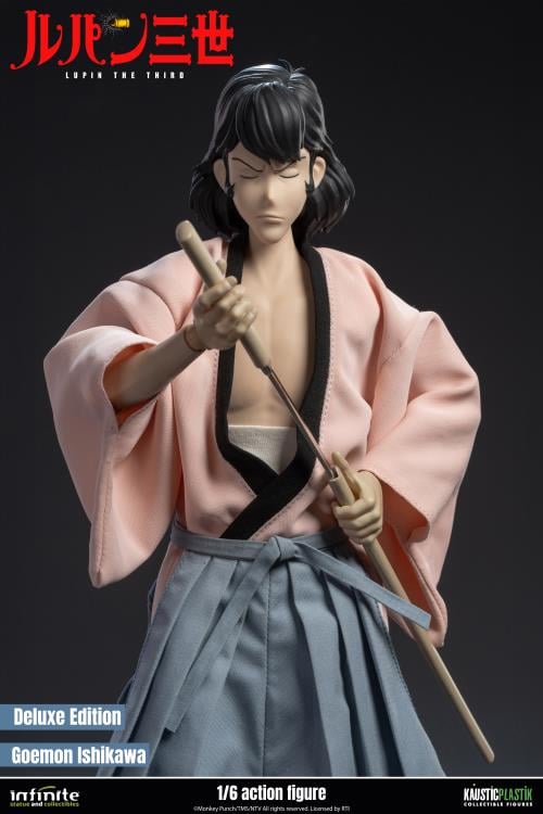 Lupin the Third L'Avventura Italiana Goemon Ishikawa XIII (Deluxe Edition) 1/6 Scale Action Figure Gallery Image 16