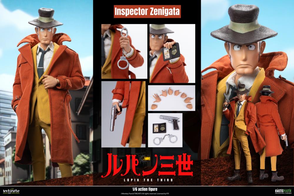 Lupin the Third L'Avventura Italiana Koichi Zenigata (Standard
