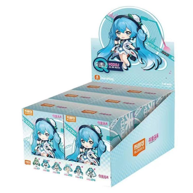 【unopened】miku hatsune 6 boxes Hatsune Miku DaaLaMode Series Miku With You Box of 6 Random Model Kits