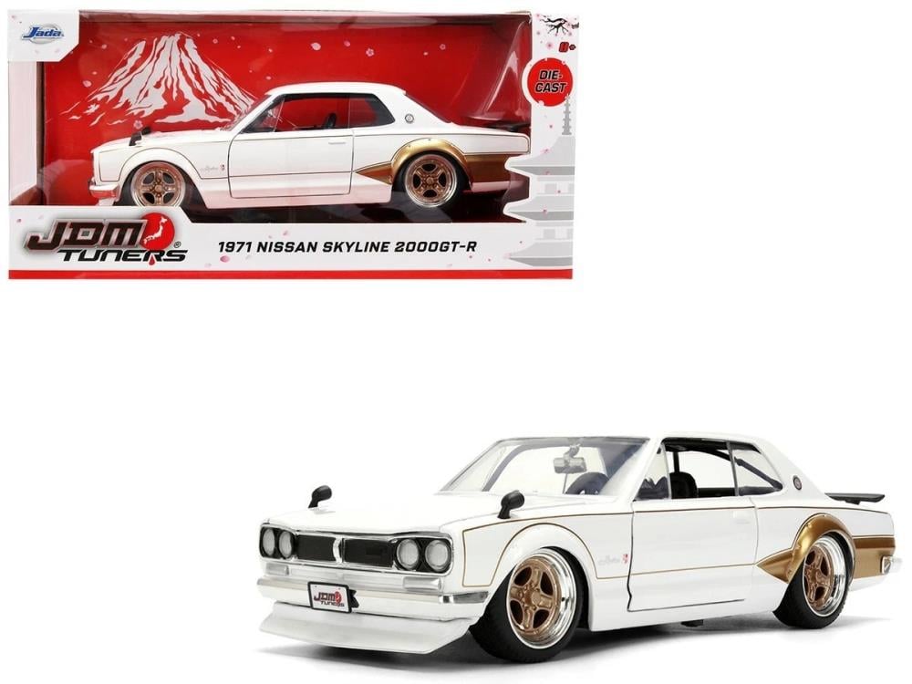 Japan's Domestic Market 1971 Nissan Skyline 2000 GT-R 1/24 Scale Die-Cast Model Gallery Image 9