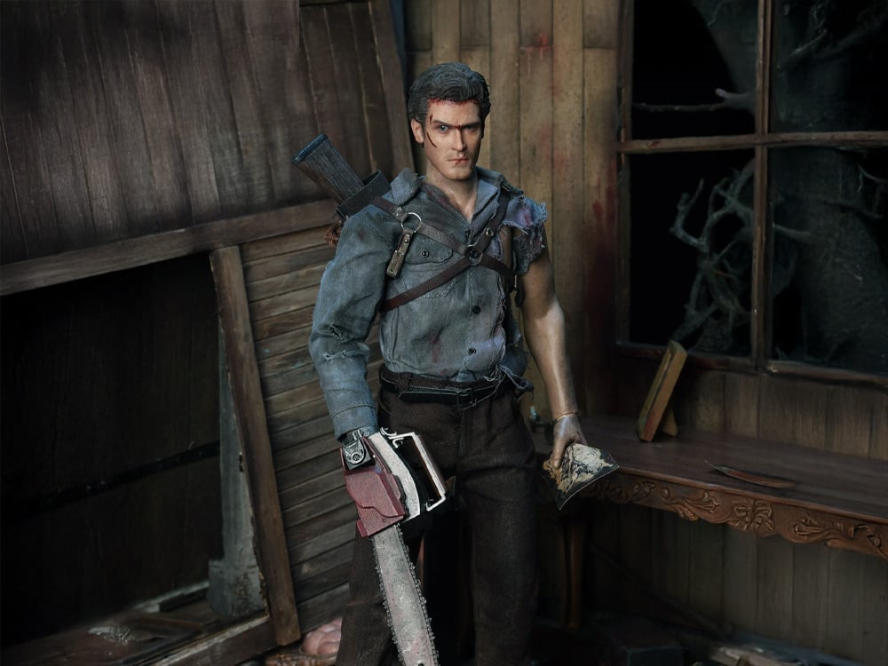 Evil Dead 2: Dead by Dawn Ash Williams 1/6 Scale Action Figure Gallery Image 1