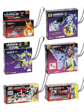 Transformers Miniature Package Collection Vol.2 Set of 6 Exclusive