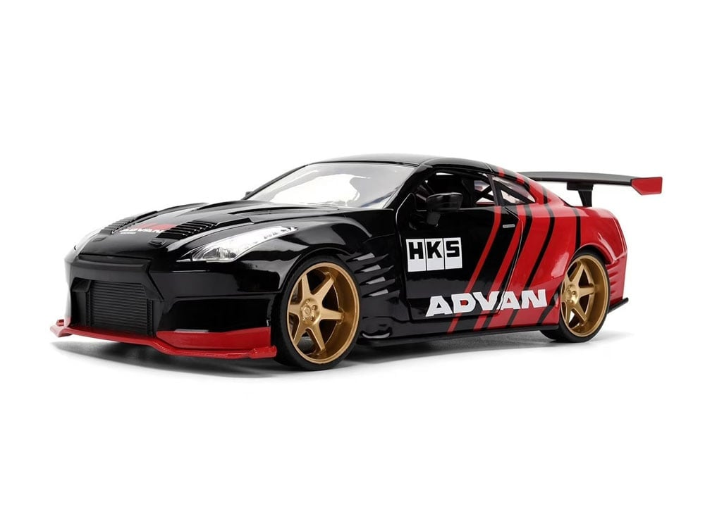 Japan's Domestic Market 2009 Nissan GT-R (R35) Ben Sopra 1/24 Scale Die-Cast Model Gallery Image 1