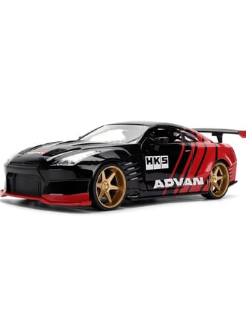 Japan's Domestic Market 2009 Nissan GT-R (R35) Ben Sopra 1/24 Scale Die-Cast Model Gallery Image 2