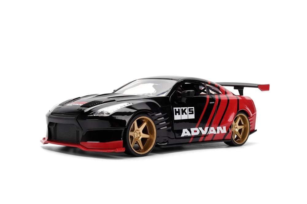 Japan's Domestic Market 2009 Nissan GT-R (R35) Ben Sopra 1/24 Scale Die-Cast Model Gallery Image 6