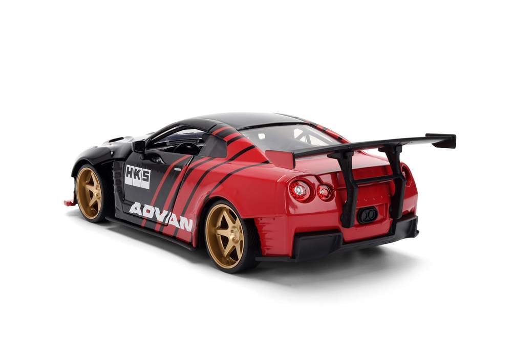 Japan's Domestic Market 2009 Nissan GT-R (R35) Ben Sopra 1/24 Scale Die-Cast Model Gallery Image 3
