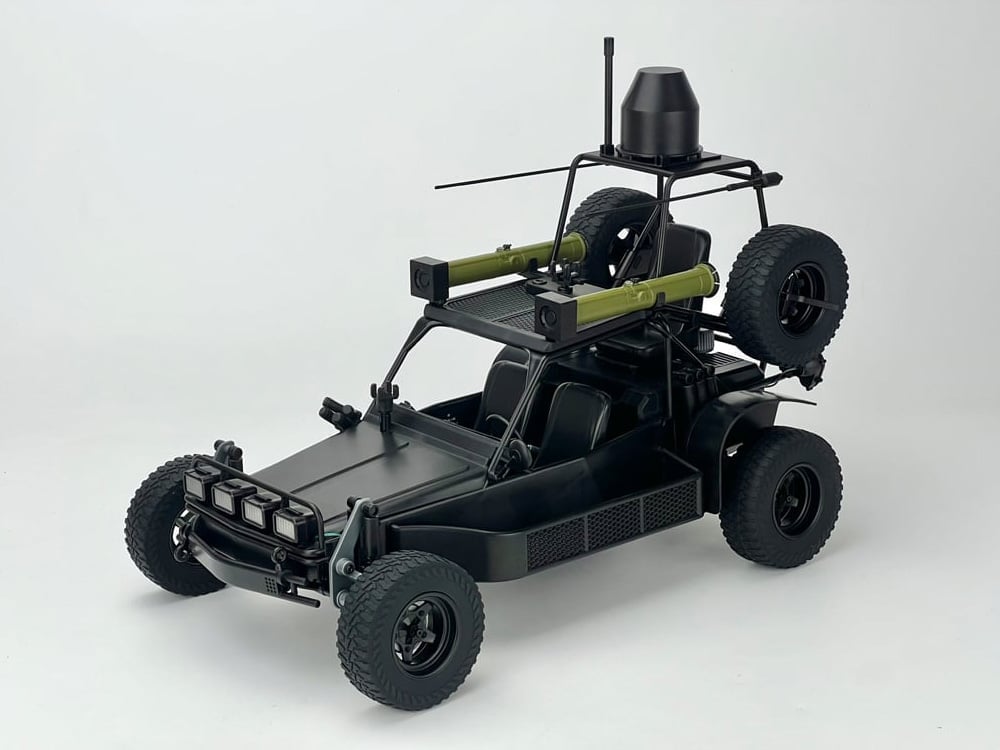 VE-03A Black A.T.A.C. All-Terrain Attack Carrier Vehicle Gallery Image 1