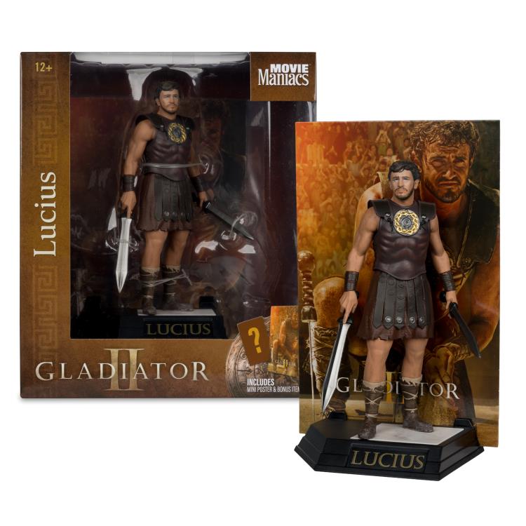 Gladiator II Movie Maniacs Lucius 6" Limited Edition Figure Gallery Image 13