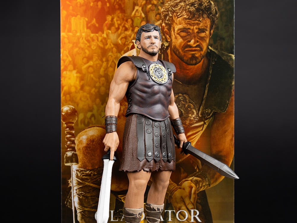 Gladiator II Movie Maniacs Lucius 6" Limited Edition Figure Gallery Image 1