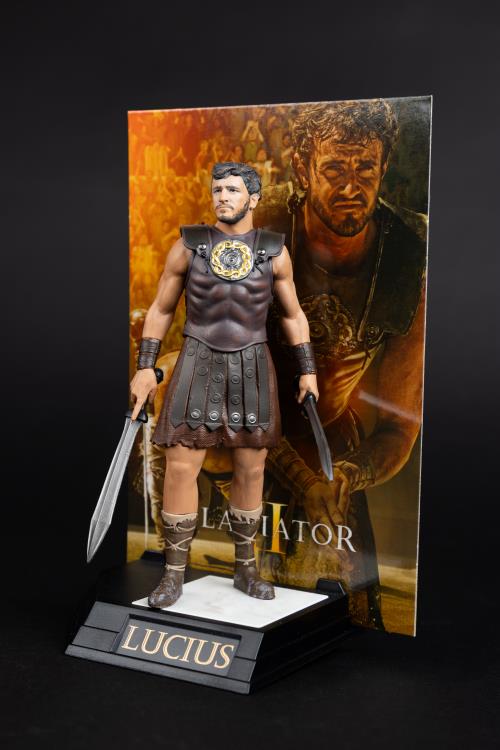 Gladiator II Movie Maniacs Lucius 6" Limited Edition Figure Gallery Image 4